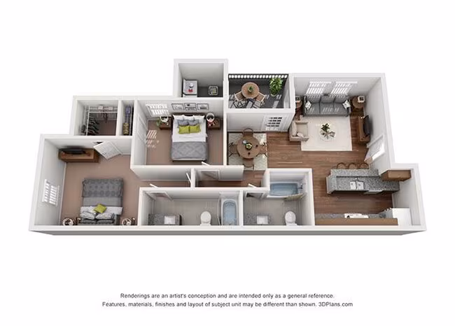 Unit 0922 floor plan